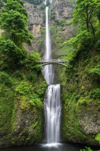 waterfall in nature