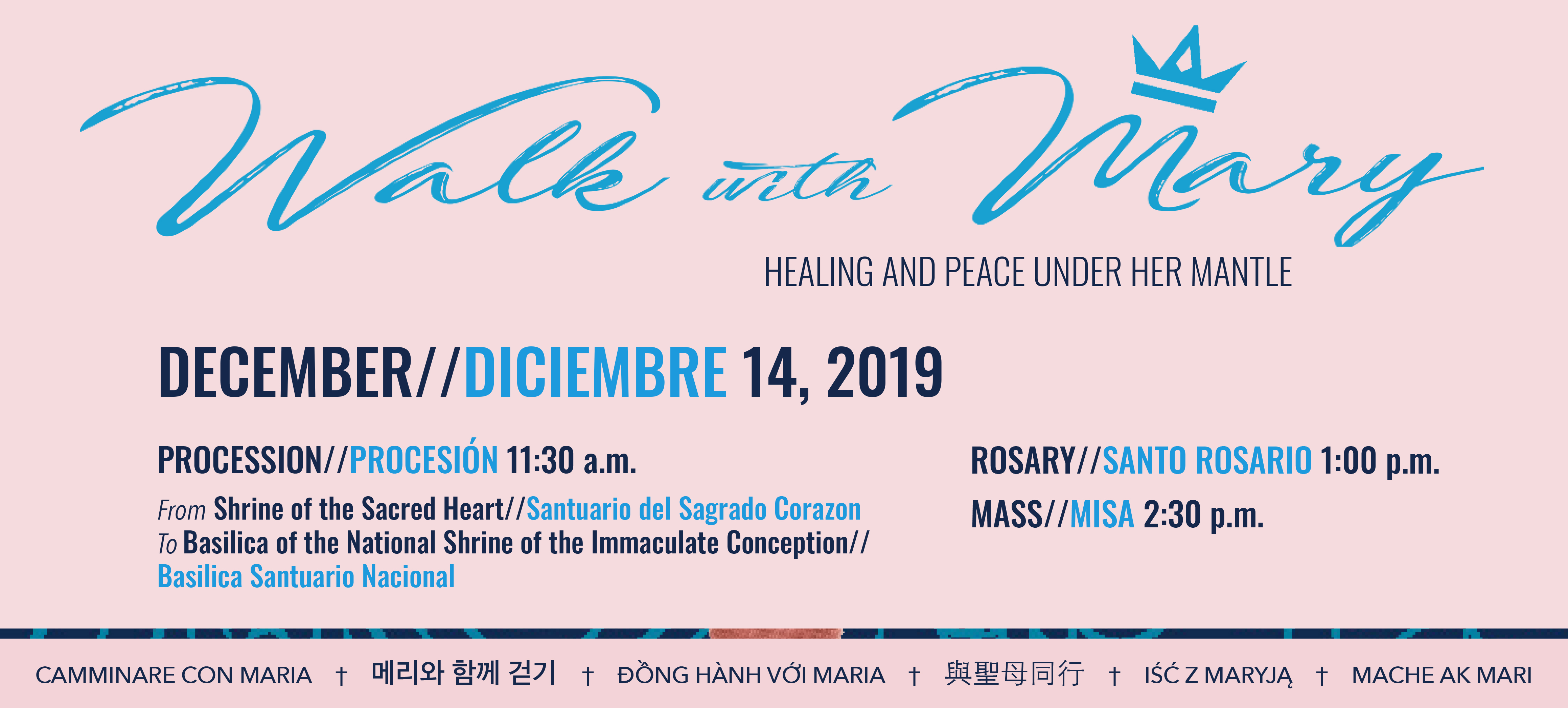 Walk with Mary Archdiocese of Washington