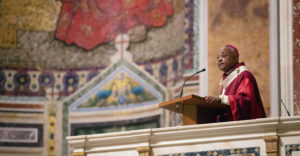 Archbishop Gregory at the Red Mass.