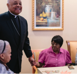Archbishop Gregory at Victory Housing