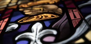 Stained glass window