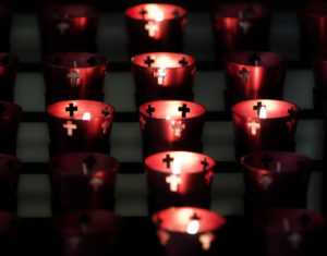 red candles