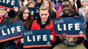 Youth Rally and Mass 4 Life at the Verizon Center