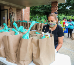 parish food pantry distribution