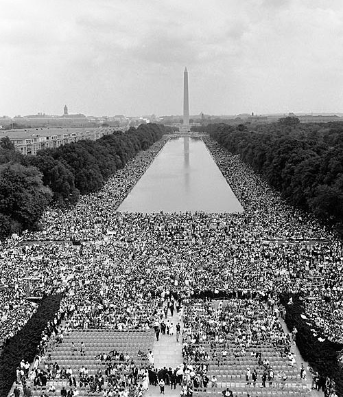 Crowd at the March on Washington