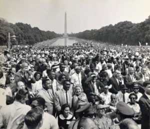Crowd at the 1963 March on Washington