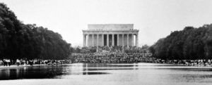 Lincoln Memorial during the March on Washington