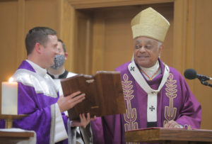 Cardinal Gregory at Mass