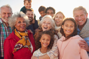 Diverse Group Photo Social Concerns Food Program Catholic Campaign
