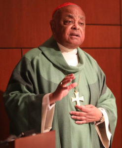 Cardinal Gregory speaks