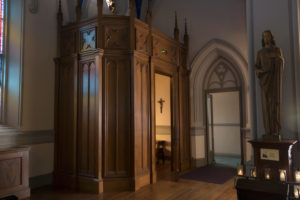 Confessional in St. Joseph's