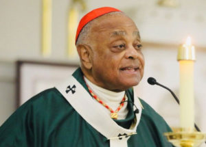 Cardinal Gregory delivers a homily