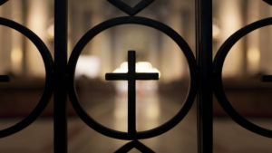 cross in church