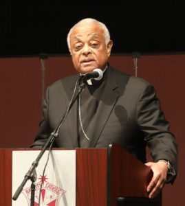 Cardinal Gregory speaks