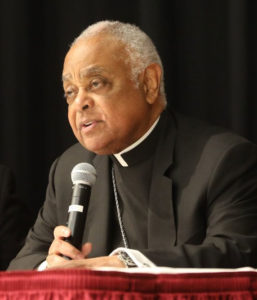 Cardinal Gregory speaks