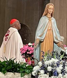 Cardinal Gregory Mass to End Pandemic