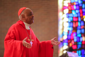 Cardinal Gregory celebrates Mass