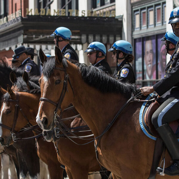 Blue Mass - Officers on Horses