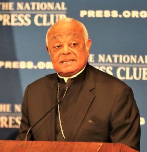 Cardinal Wilton Gregory National Press Club