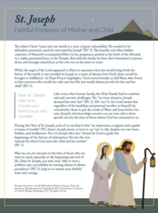 Respect Life Month reflection