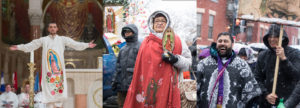 Walk with Mary procession - Our Lady of Guadalupe