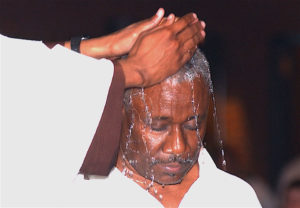 Baptism at Easter Vigil St. Camilius