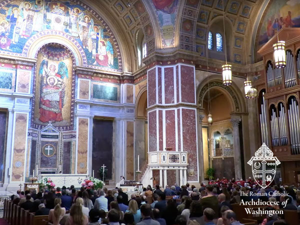 Easter Sunday Mass at the Cathedral