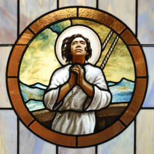 Stained Glass Saint Lorenzo Ruiz