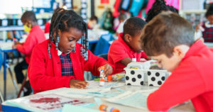 Children at St. Anthony School