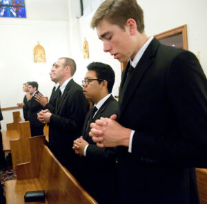 Men Praying - Seminary