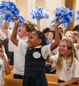 Our Lady of Victory Church receives the National Blue Ribbon Schools Award for 2023.