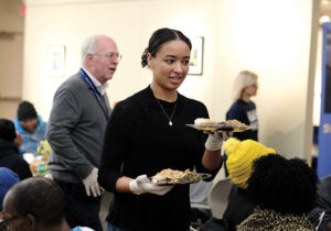 Thanksgiving dinner hosted by Catholic Charities ADW and Pepco