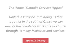 The Annual Catholic Services Appeal