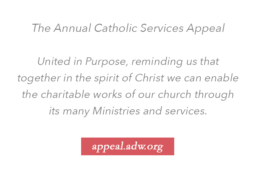 The Annual Catholic Services Appeal