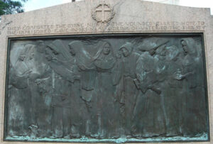 In honor of Sister-nurses who provided medical and spiritual care to soldiers during the Civil War.