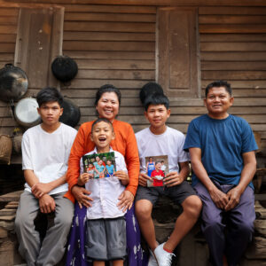 Rice Bowl Family Picture by Benny Manser