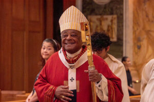 Cardinal Gregory at Mass for the Ladies/Ancient Order of Hibernians.