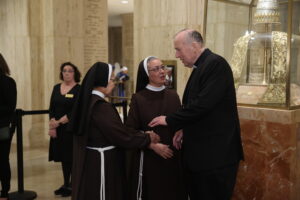 Cardinal McElroy Meet and Greet Photos