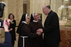 Cardinal McElroy Meet and Greet Photos