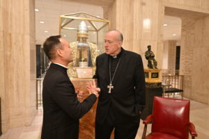 Cardinal McElroy Meet and Greet Photos