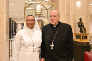 Cardinal McElroy Meet and Greet Photos