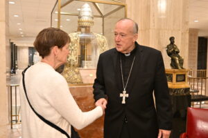 Cardinal McElroy Meet and Greet Photos
