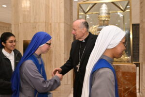 Cardinal McElroy Meet and Greet Photos
