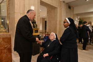 Cardinal McElroy Meet and Greet Photos