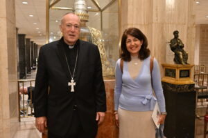 Cardinal McElroy Meet and Greet Photos