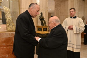 Cardinal McElroy Meet and Greet Photos