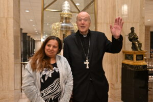 Cardinal McElroy Meet and Greet Photos