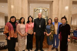 Cardinal McElroy Meet and Greet Photos