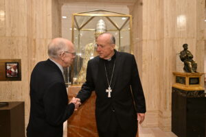 Cardinal McElroy Meet and Greet Photos