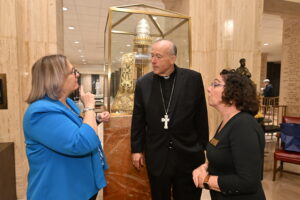 Cardinal McElroy Meet and Greet Photos